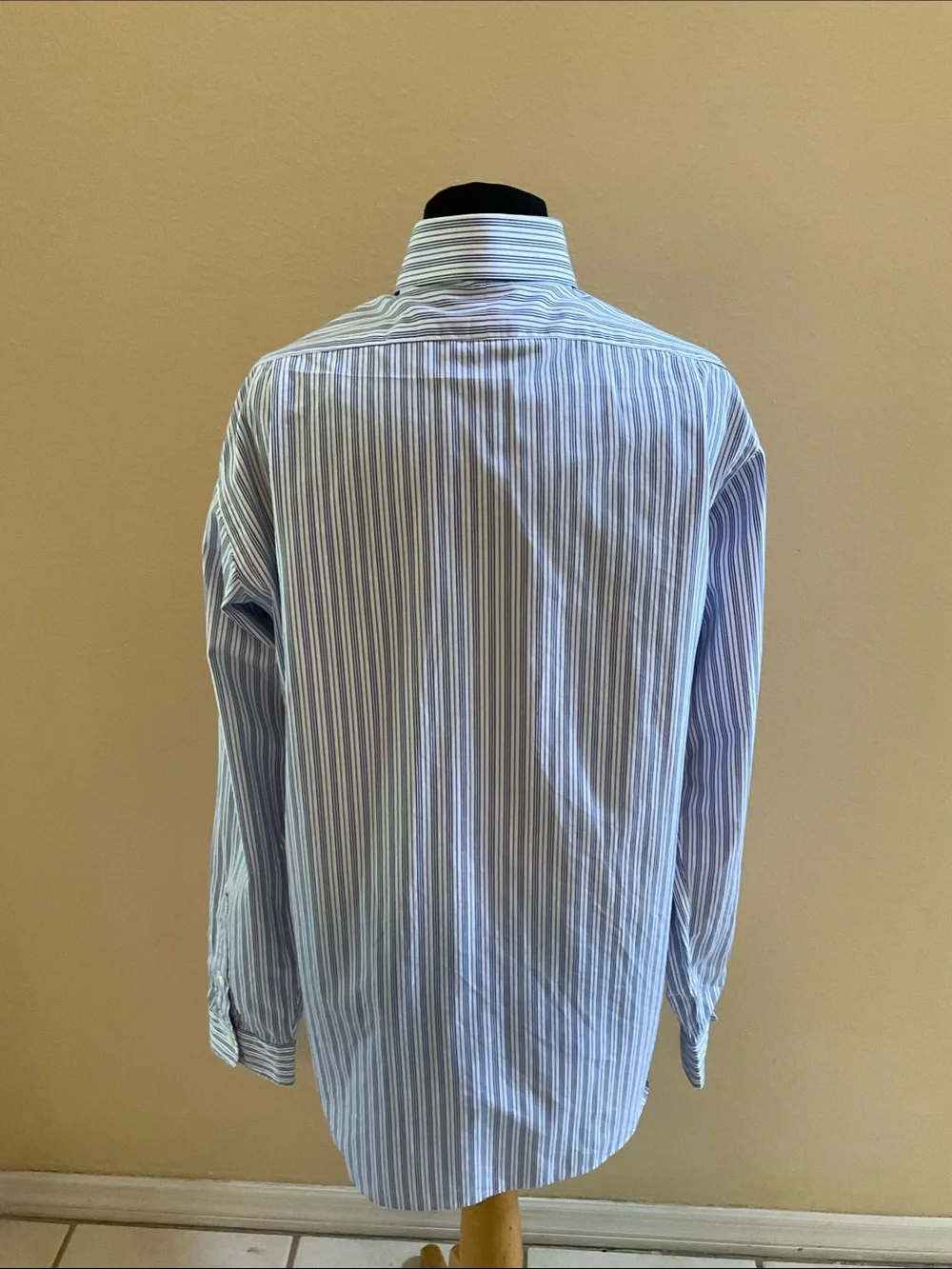 Polo Ralph Lauren Men's Stripes Regent Classic Fit Long Sleeve Shirt Size 15.5